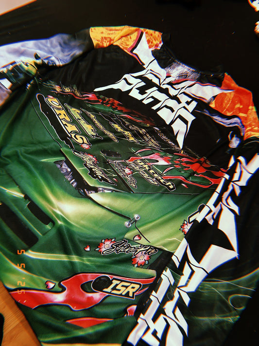 GREEN MACHINE 240sx PVNDA RACING JERSEY